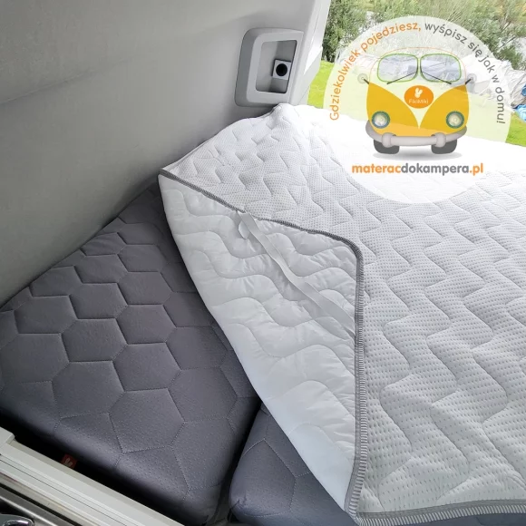 Grand California ochraniacz na materac - łóżko tył (Silver)
